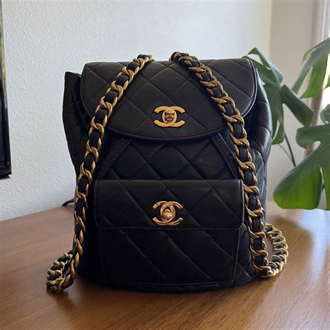 chanel jumbo bag vintage|vintage chanel backpack price.